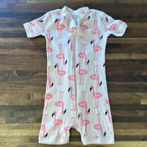 Hanna Andersson Short Sleeve Baby Zip Sleeper